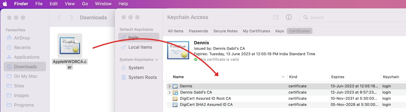 apple wwdr certificate