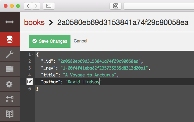 couchdb document extra field