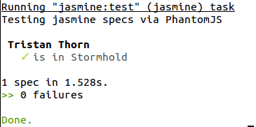 jasmine beforeeach spec