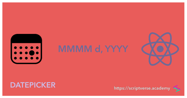 reactjs datepicker